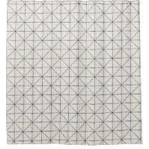 Blanc & Noir tissé simple scandinave