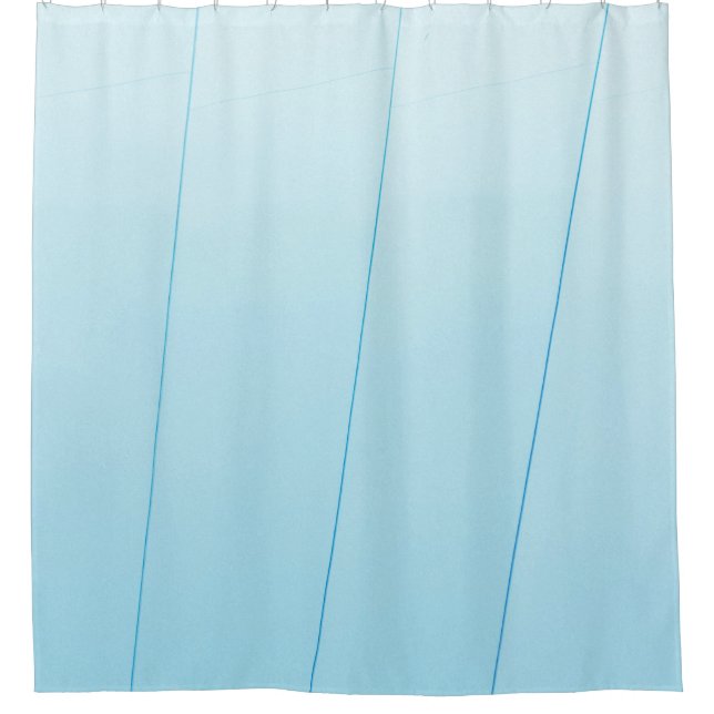 Rideaux De Douche Bleu (Devant)