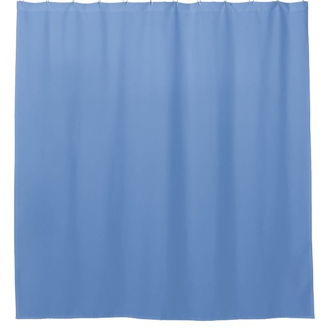 Rideaux De Douche Bleu  (Devant)