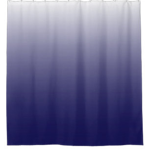 Rideaux De Douche Bleu bleu marine foncé à deux tons