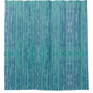 Rideaux De Douche Bleu et turquoise