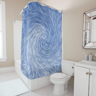 Rideaux De Douche Bleu vacillant......