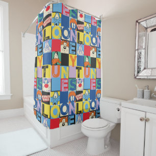 Rideaux De Douche Blocs de contrôle de caractères LOONEY TUNES™