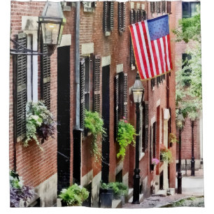 Rideaux De Douche Boston MA - Acorn Street