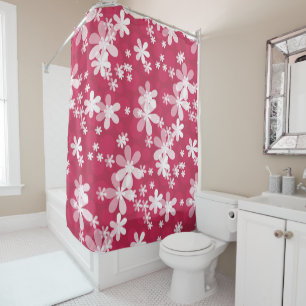 Rideaux De Douche Bouches blanches