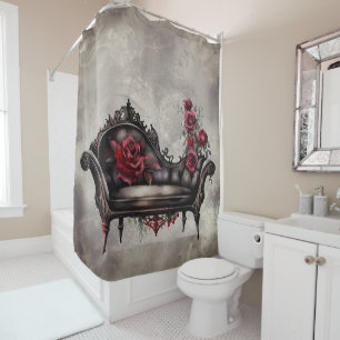 Rideaux De Douche Boudoir Chaise   Canapé-lit victorien d'évanouisse