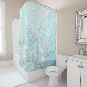 Rideaux De Douche Branches Van Gogh en fleurs d'amandes
