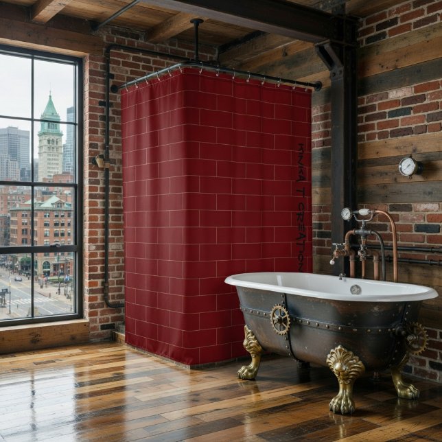 Rideaux De Douche Briques (Créateur téléchargé)
