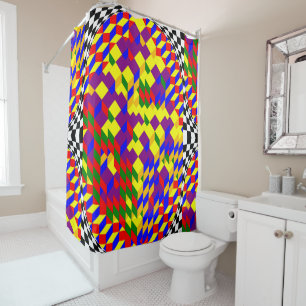 Rideaux De Douche Broken Cube par Kenneth Yoncich