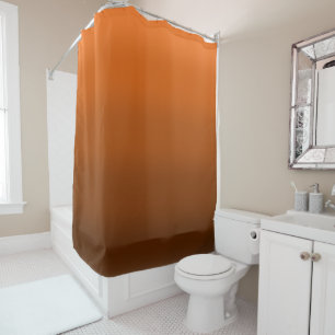 Rideaux De Douche Brown à orange