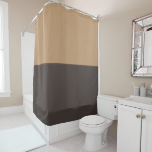 Rideaux De Douche Brown clair et foncé