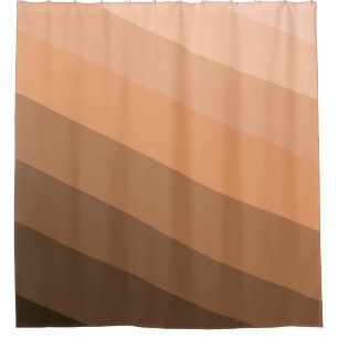Rideaux De Douche Brun, Tan, et beige