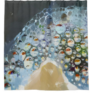 Rideaux De Douche Bulles Abstraites