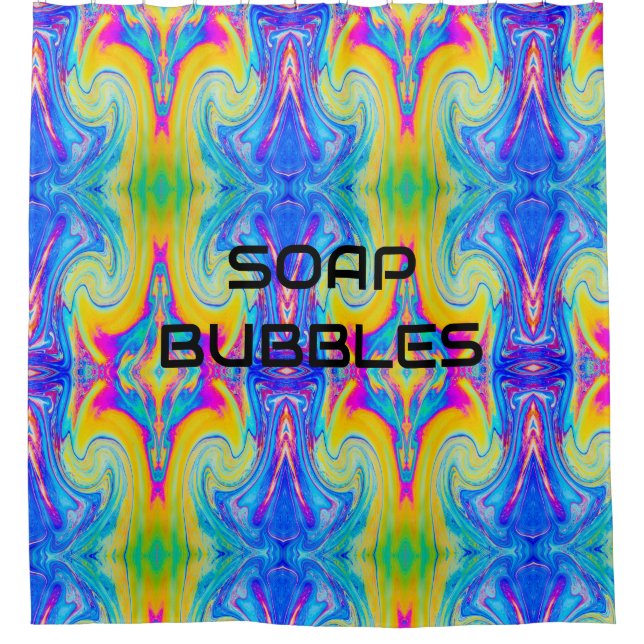 Rideaux De Douche bulles de savon (Devant)
