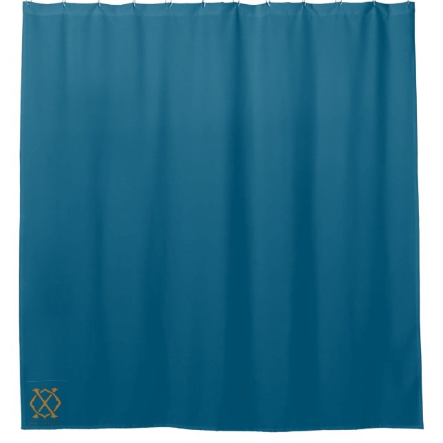 Rideaux De Douche Burton Family Collection Ocean Blue (Devant)