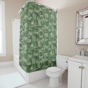 Rideaux De Douche cacahuètes Camouflage Snoopy & Woodstock