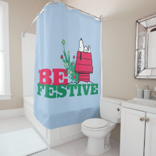 Rideaux De Douche cacahuètes   Être festif