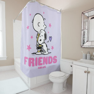 Rideaux De Douche cacahuètes   Saint Valentin   Amis De La Vie