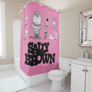 Rideaux De Douche cacahuètes   Sally Brown