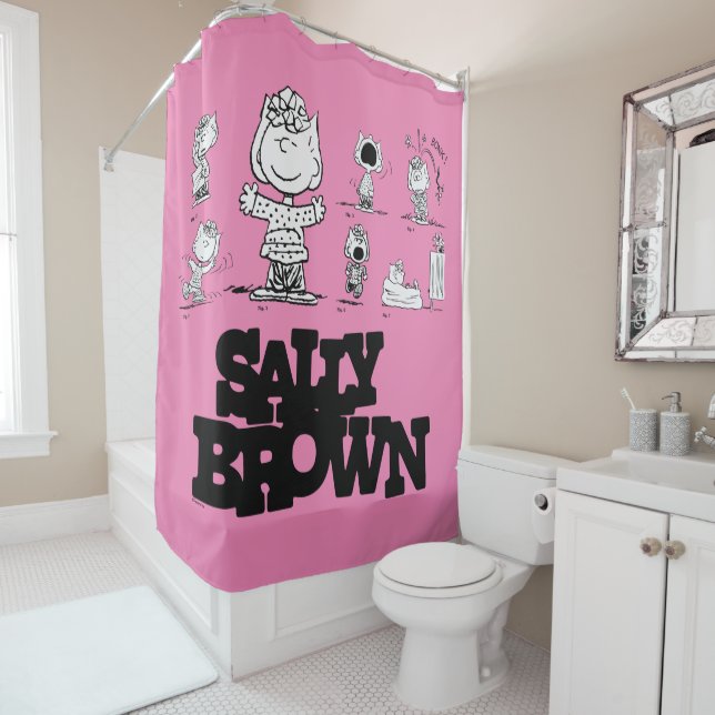 Rideaux De Douche cacahuètes | Sally Brown (En situation)