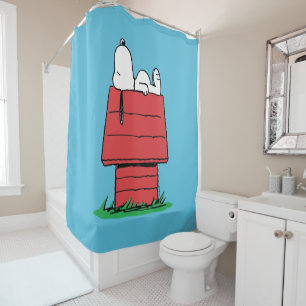 Rideaux De Douche cacahuètes Snoopy Napping