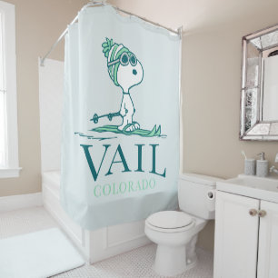 Rideaux De Douche cacahuètes Snoopy Vail Colorado
