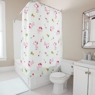 Rideaux De Douche cacahuètes Snoopy & Woodstock Cherry Motif