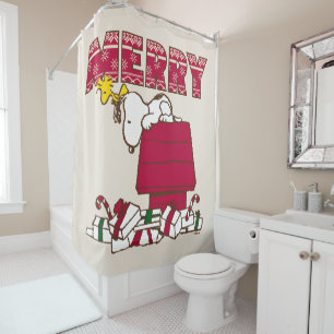 Rideaux De Douche cacahuètes Snoopy & Woodstock Joyeux Sweat moche