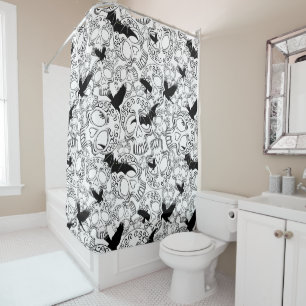 Rideaux De Douche Calaveras décoratives Halloween