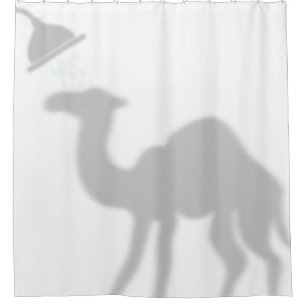Rideaux De Douche Camel Shadow Silhouette Shadow Buddies dans Douche