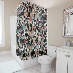 Rideaux De Douche Camo Abstrait en mosaïque