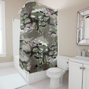 Rideaux De Douche Camo Camo, et l'art de disparaître.