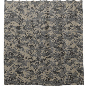 Rideaux De Douche Camouflage militaire de l'armée vert kaki
