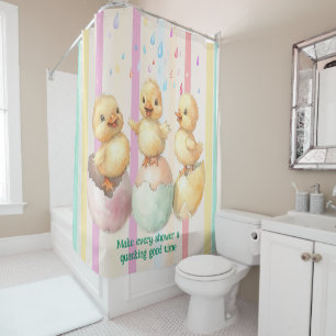 Rideaux De Douche Canard en caoutchouc personnalisé Étanche