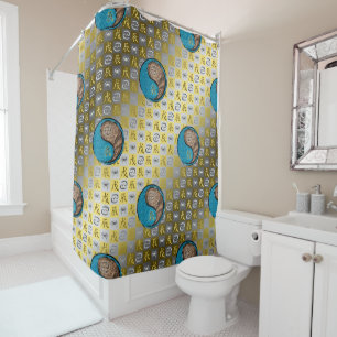Rideaux De Douche Cancer & Dragon de Terre