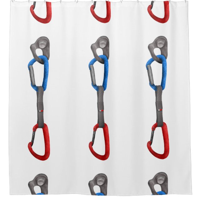 Rideaux De Douche Carabiner et cintre Escalade (Devant)
