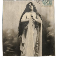 Carte postale vintage de la déesse éthérée