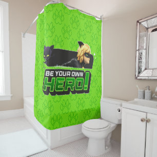 Rideaux De Douche Cat Noir Soyez votre propre héros