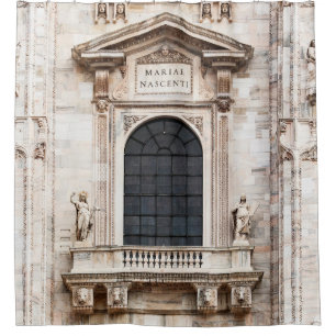 Rideaux De Douche Cathédrale de Milan. Beau temple italien