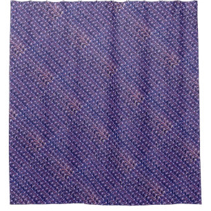 Rideaux De Douche Chaîne Métal Violet Courrier Métallique Style Médi