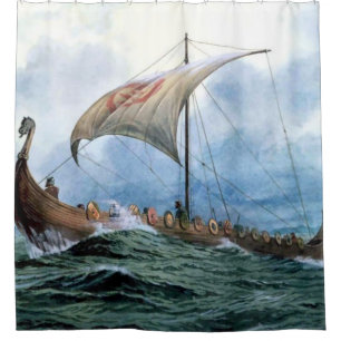 Rideaux De Douche chaloupe de Viking