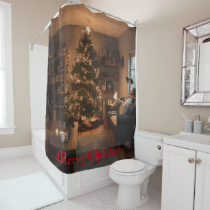 Rideaux De Douche Charme de Yuletide