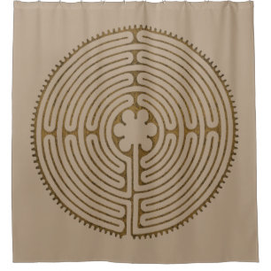 Rideaux De Douche Chartres Labyrinthe style ancien + vos idées