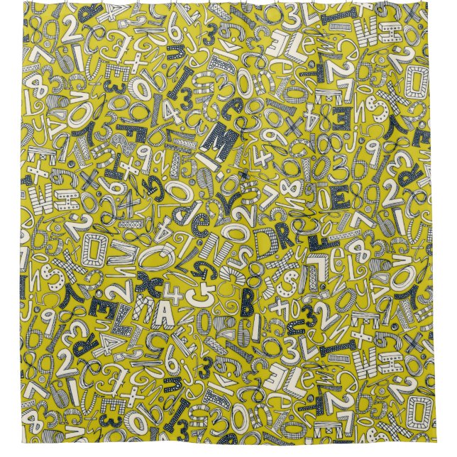 Rideaux De Douche Chartreuse A1B2C3 (Devant)