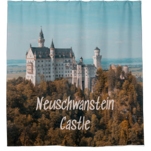 Rideaux De Douche Château de Neuschwanstein Allemagne