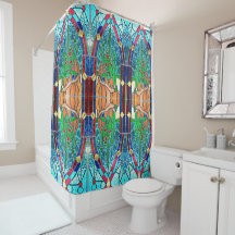 Château vert magicien d'Oz Stainglass