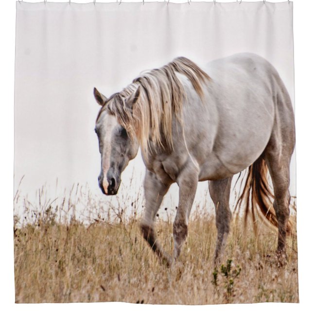 Rideaux De Douche cheval blanc (Devant)
