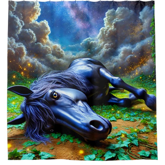 Rideaux De Douche Cheval Nap (Devant)