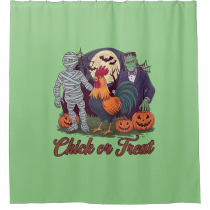 Rideaux De Douche Chick Ou Treat