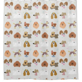 Rideaux De Douche Chiens Animaux